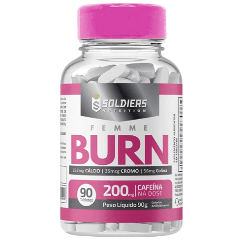Termogênico Femme Burn Soldiers Nutrition 1 Termogênico Femme Burn Soldiers Nutrition