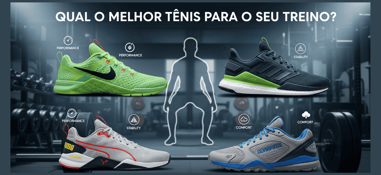 Qual melhor tenis para academia